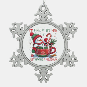 Snowflake Framed Ornament