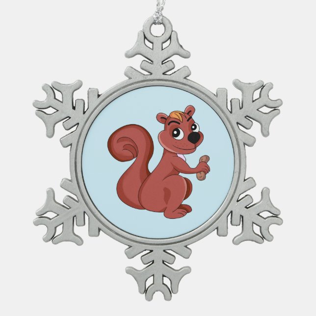 Snowflake Framed Ornament (Front)