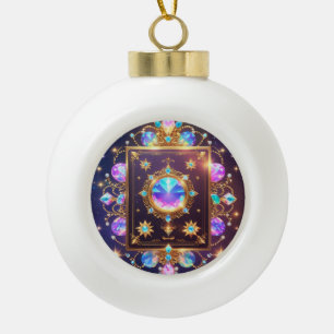 Snowflake Framed Ornament