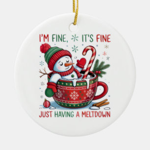 Snowflake Framed Ornament