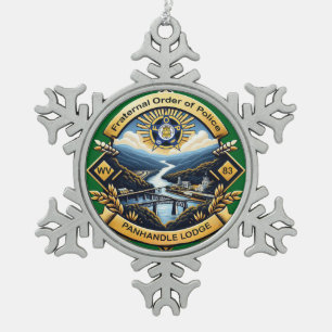 Snowflake Framed Ornament