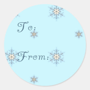Snowflake Gift Tag