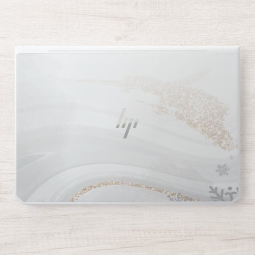snowflake gold marble   HP EliteBook 1050 G1 HP Laptop Skin