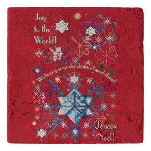 Snowflake Greetings I Trivet