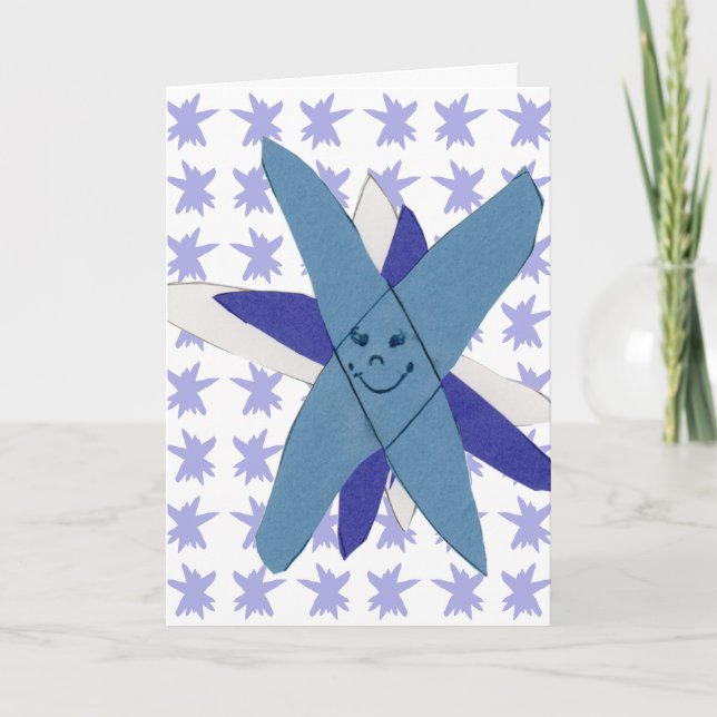 Snowflake Holiday Card (Front)