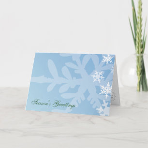 Snowflake Holiday Template