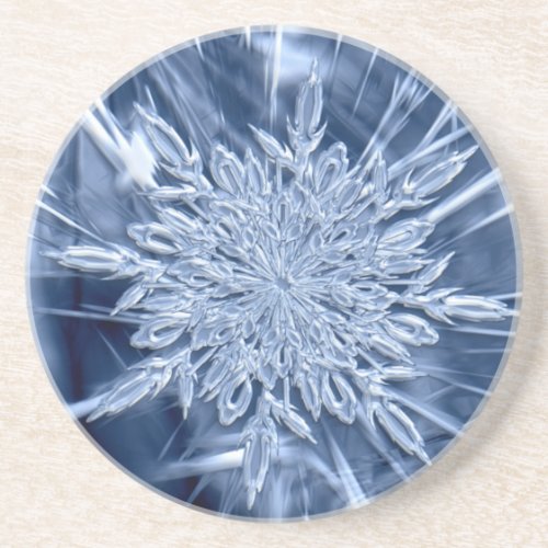 Snowflake Ice Crystal Coaster