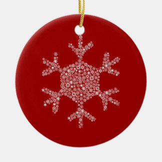 Snowflake in a Snowflake Ornament