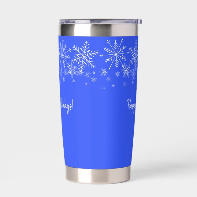 Snowflake Insulate Tumbler (Left)