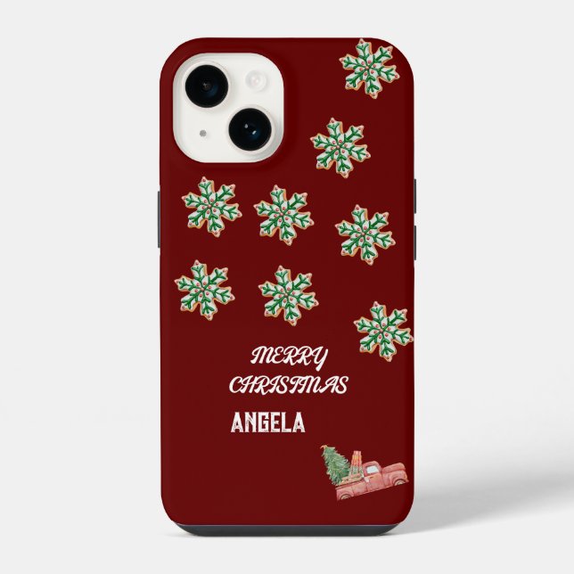 Snowflake iPhone Case (Back)