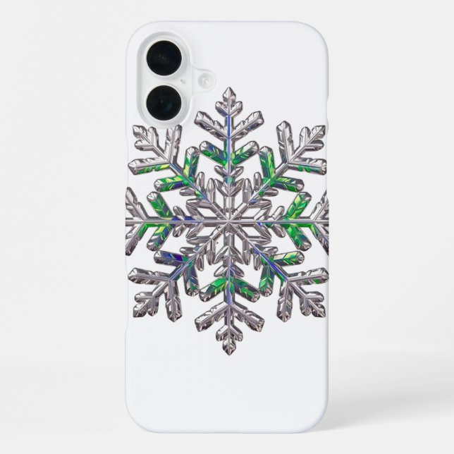 SNOWFLAKE IPHONE CASE (Back)