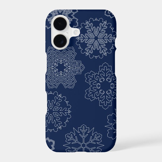 Snowflake Iphone Case (Back)