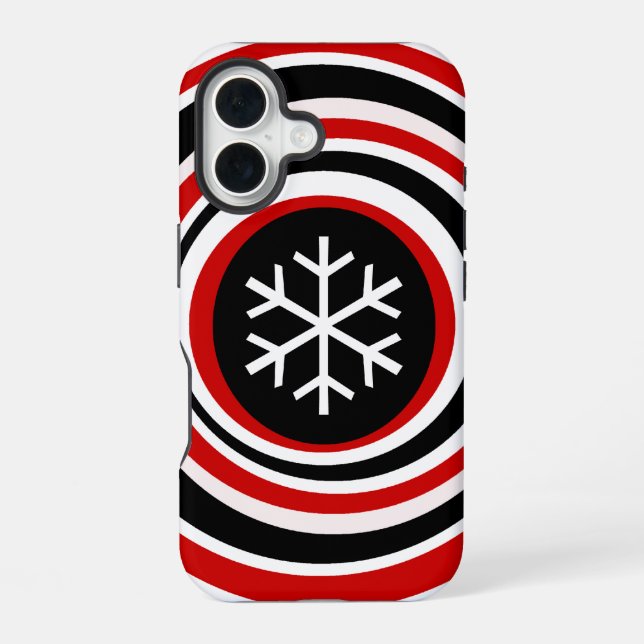 Snowflake Iphone Case (Back)