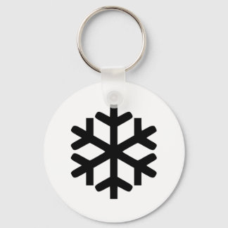 Snowflake Keychain