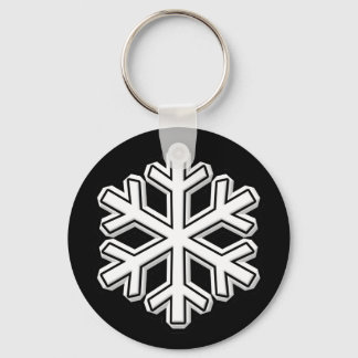 Snowflake Keychain