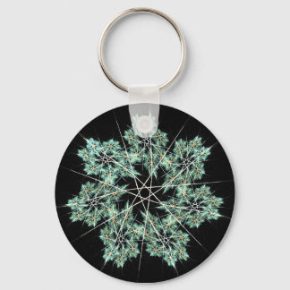snowflake keychain