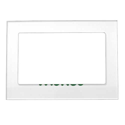 Snowflake Kisses Wishes Wishes Magnetic Frame