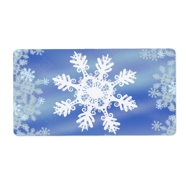 Snowflake Label (Front)
