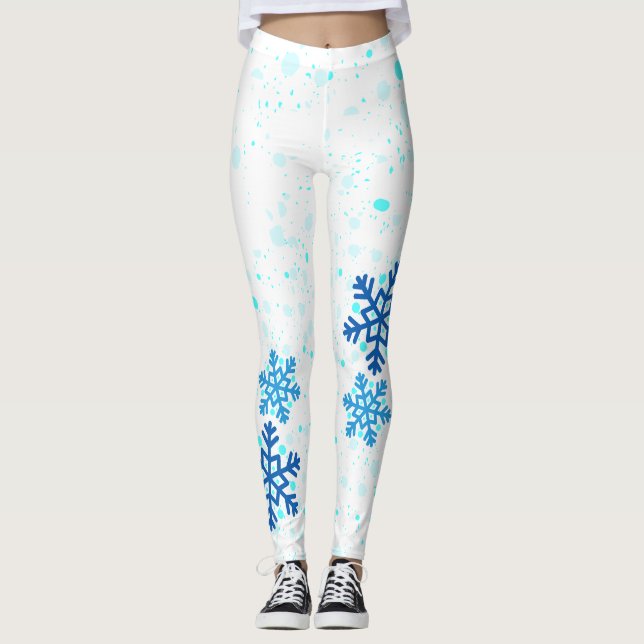 Snowflake Leggings (Front)