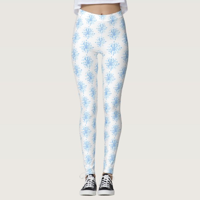 Snowflake Leggings (Front)