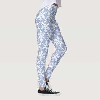 Snowflake Leggings Holiday Snowflake Leggings