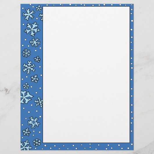 Snowflake Letterhead (Front)