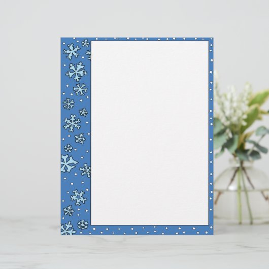 Snowflake Letterhead (Standing Front)