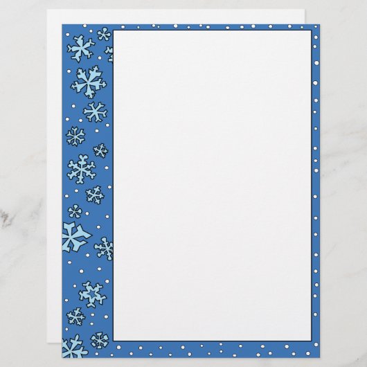 Snowflake Letterhead (Front/Back)