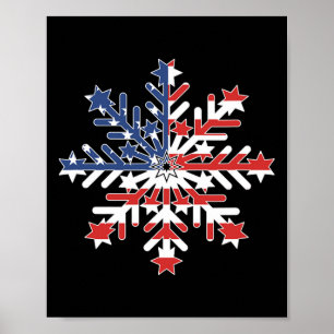 Snowflake - Liberal Democratic For July 4 Poster