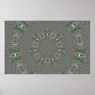 Snowflake Lights Poster