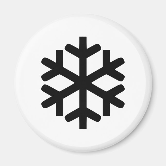 Snowflake Magnet (Front)