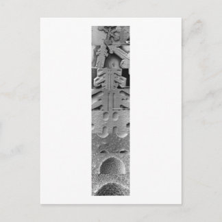 Snowflake Magnification Series Postcard