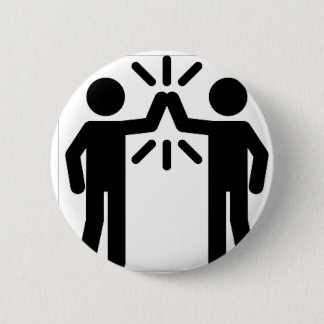SNŐWFLAKE MAKER - PLAYGROUND BADGE BUTTON