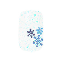 Snowflake nails