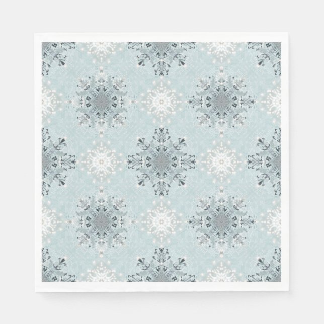  snowflake napkin (Front)