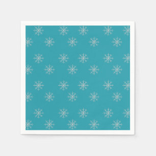 Snowflake napkins
