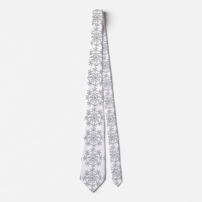 Snowflake Neck Tie (Front)