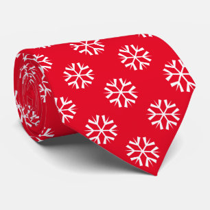 Snowflake Neck Tie