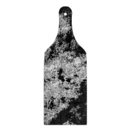Snowflake Obsidian Design  Cutting Board