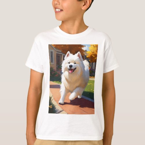  Snowflake of a White Cute dog T_Shirt