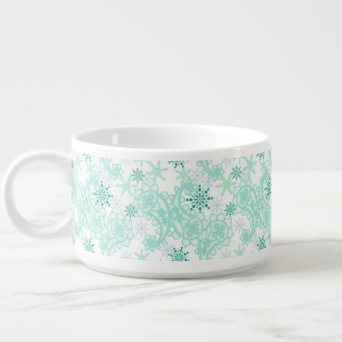 Snowflake Paisley Bowl