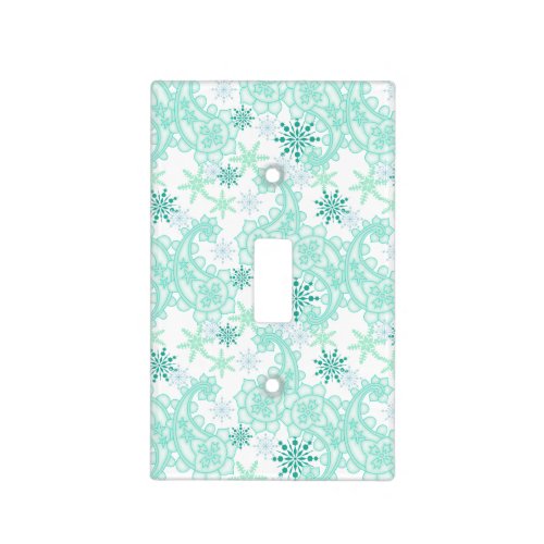 Snowflake Paisley Light Switch Cover