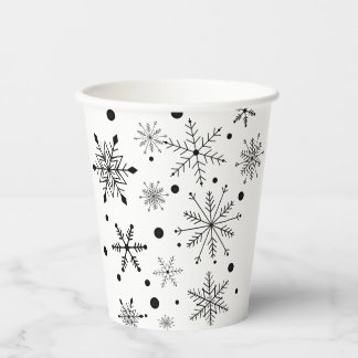 Snowflake Paper Cup