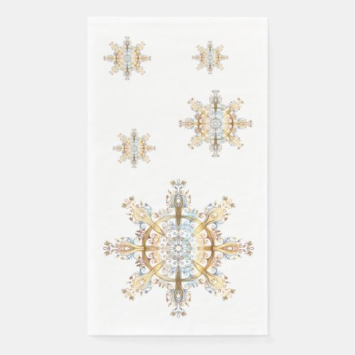 Snowflake  paper guest towels