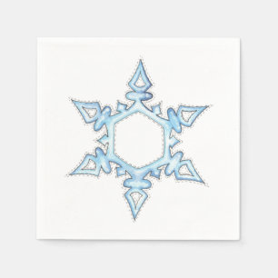 Snowflake Paper Napkins