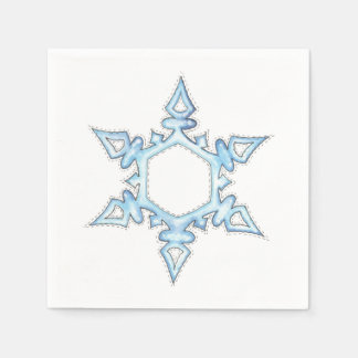 Snowflake Paper Napkins