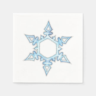 Snowflake Paper Napkins