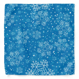Snowflake pattern bandana