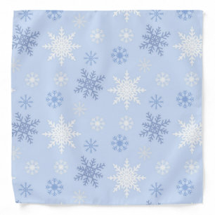 Snowflake pattern bandana