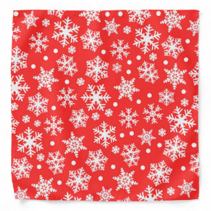 Snowflake Pattern Bandana